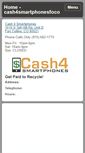 Mobile Screenshot of cash4smartphonesfoco.com